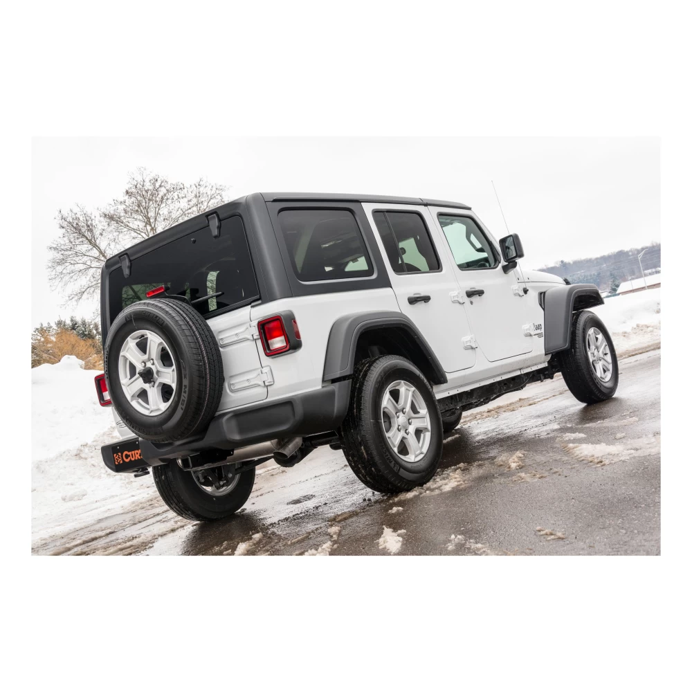 For 2018-2019 Jeep Wrangler JL Trailer Hitch Fits All Models Curt 13392 2 inch Tow Receiver