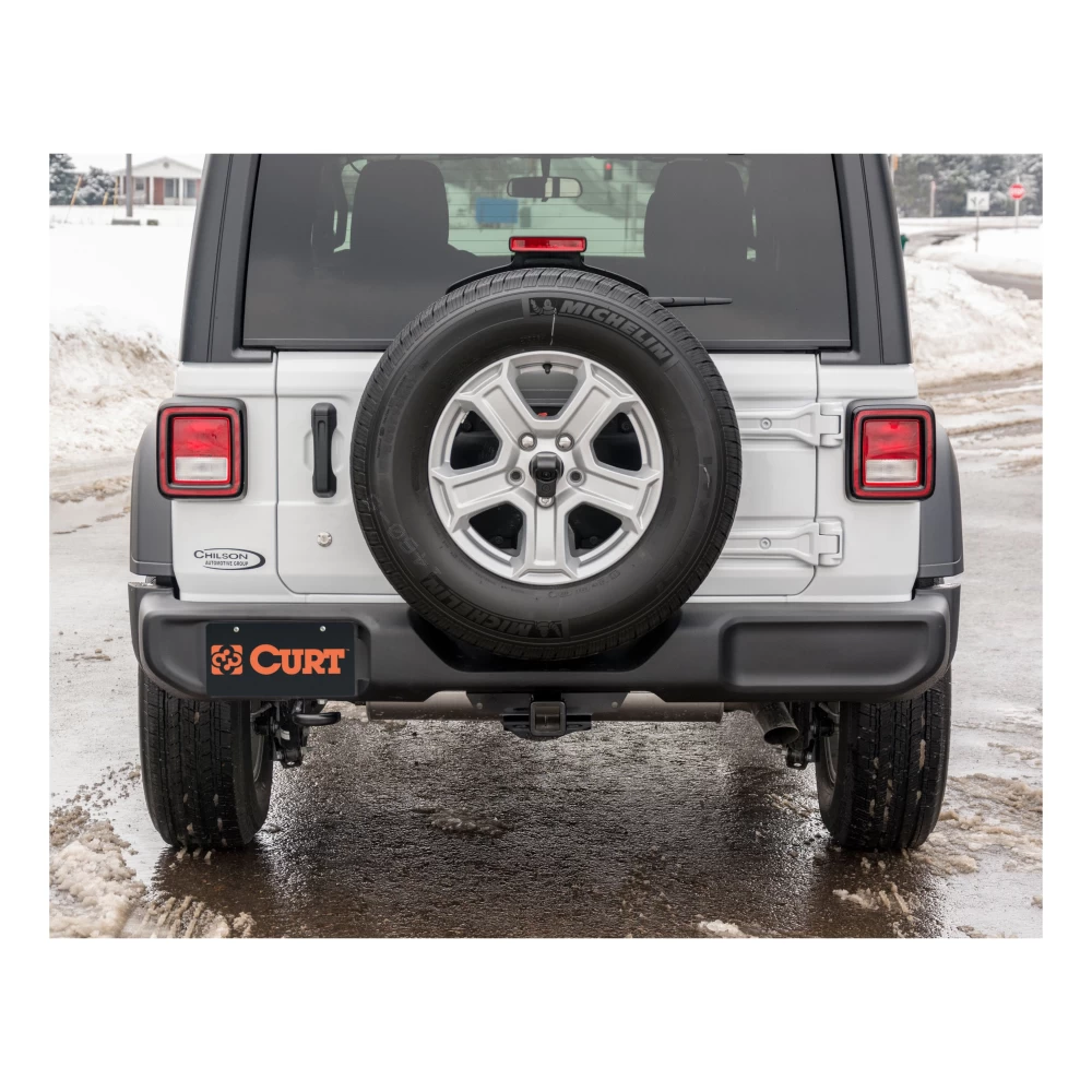 For 2018-2019 Jeep Wrangler JL Trailer Hitch Fits All Models Curt 13392 2 inch Tow Receiver