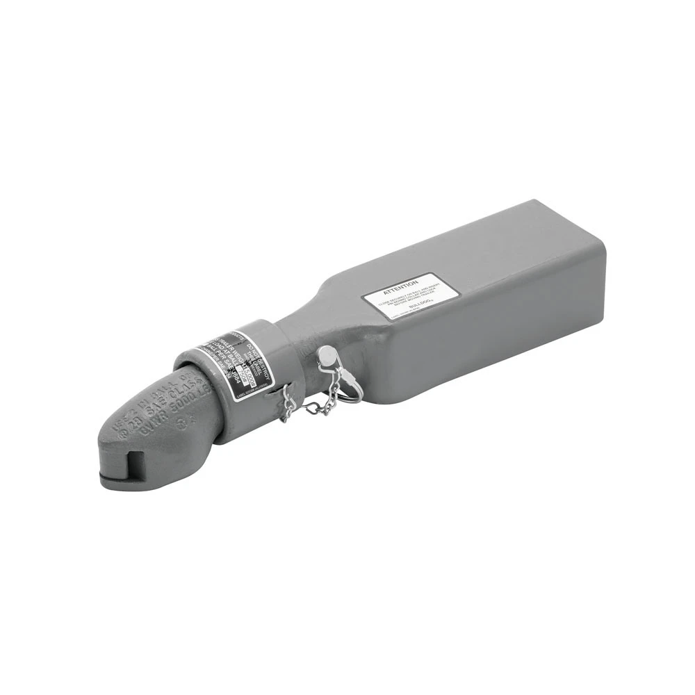Bulldog 5K Collar-Lok Straight Trailer Coupler 2" Ball 3" Channel Pin Latch – Bundle of 10