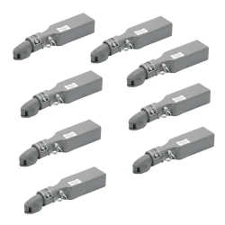 Bulldog 8x 5K Collar-Lok Trailer Coupler for 2" Ball 3" Channel Pin Latch