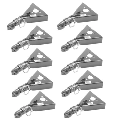 Bulldog 10x 7K Collar-Lok A-Frame Trailer Coupler Tongue for 2" Ball