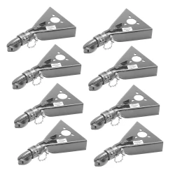 Bulldog 8x 7K Collar-Lok A-Frame Trailer Coupler Tongue for 2" Ball