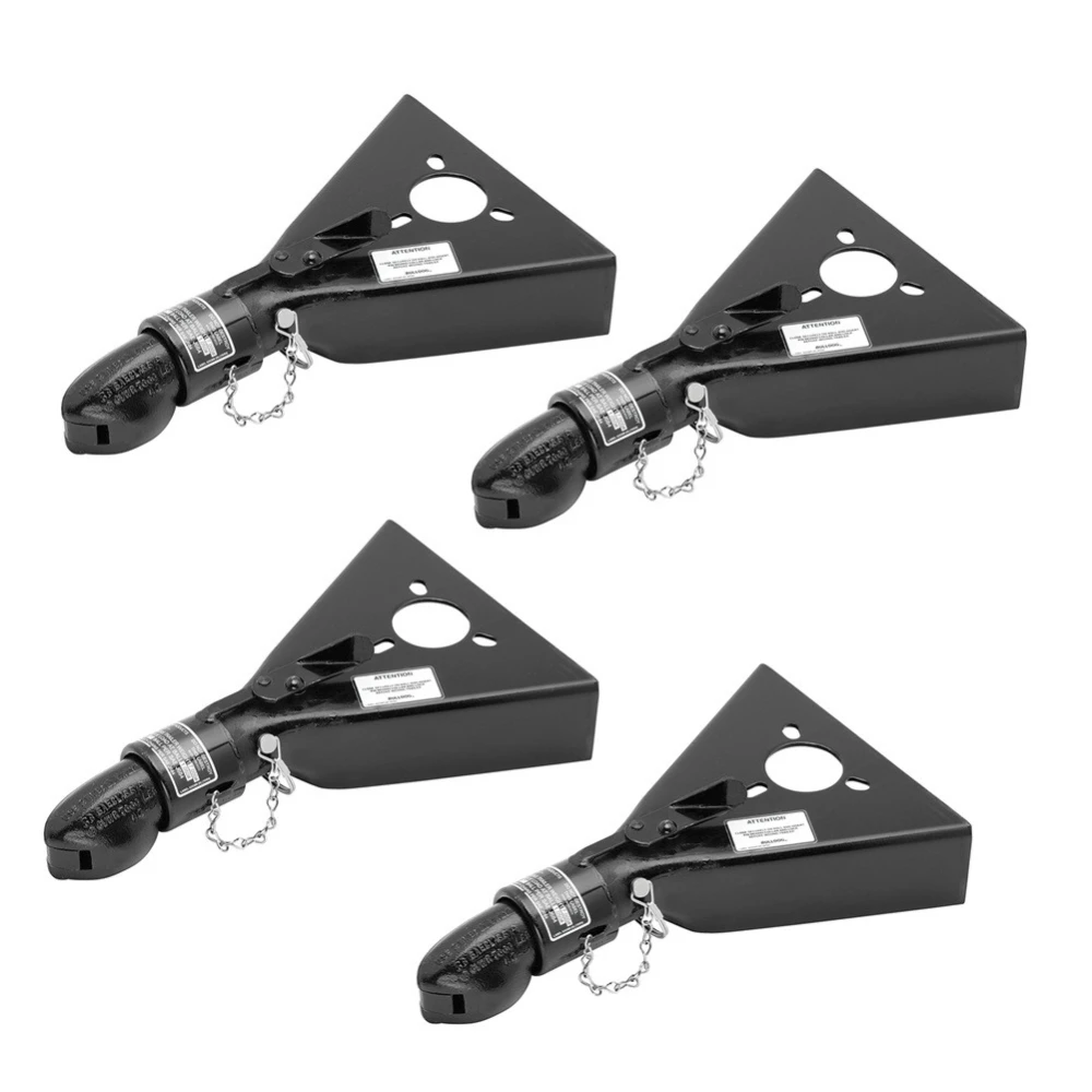 Bulldog 7K Collar-Lok A-Frame Trailer Coupler 2" Ball Weld-On – 4 Pack