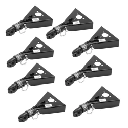 Bulldog 8x 7K Collar-Lok A-Frame Coupler for 2" Diameter Ball Weld-On