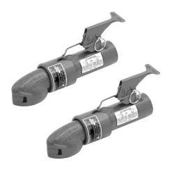 Bulldog 2x 5K Collar-Lok Trailer Coupler for 2" Ball 2-1/4" High Profile Latch