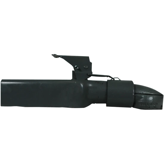 Bulldog Collar-Lok 5,000 lb straight coupler for 2" ball, 3" channel, high-profile latch (10-pack)