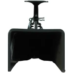 Bulldog Collar-Lok 5,000 lb straight coupler for 2" ball, 3" channel, high-profile latch (10-pack)