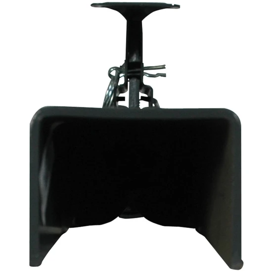 Bulldog Collar-Lok 5,000 lb straight coupler for 2" ball, 3" channel, high-profile latch (10-pack)