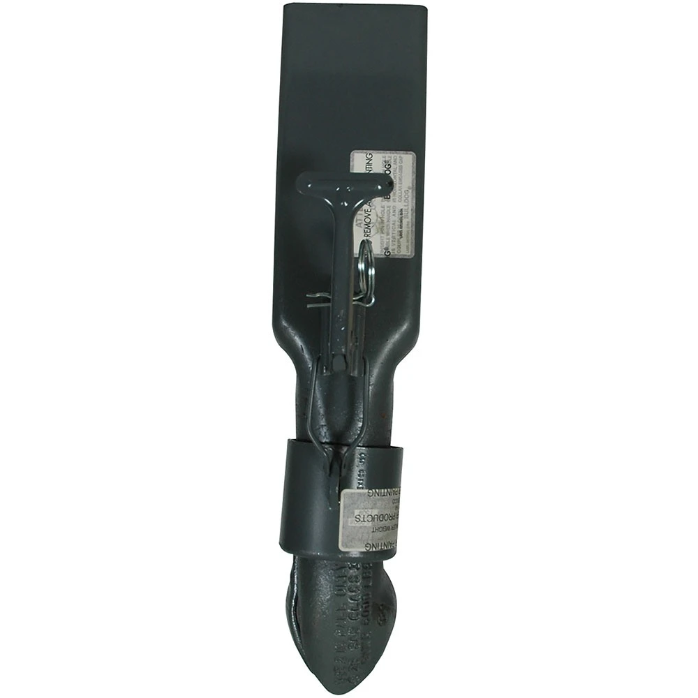 Bulldog Collar-Lok 5,000 lb straight coupler for 2" ball, 3" channel, high-profile latch (10-pack)