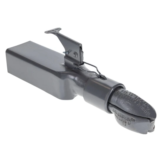 Bulldog Collar-Lok 5,000 lb straight coupler for 2" ball, 3" channel, high-profile latch (10-pack)