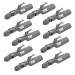 Bulldog Collar-Lok 5K weld-on trailer couplers 2" ball for 3-1/2" round tongue (10-pack)