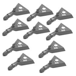 Bulldog 10x 5K Collar-Lok A-Frame Trailer Coupler Tongue for 2" Ball