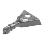 Bulldog 7K A-Frame Collar-Lok Trailer Coupler Bolt-On for 2" Ball – 2 Pack