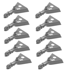 Bulldog 10x 7K Collar-Lok A-Frame Trailer Coupler for 2" Ball