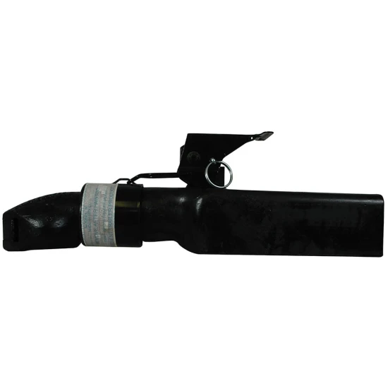 Bulldog 2-Pack 7K Collar-Lok Straight Trailer Couplers for 2" Ball and 3" Channel High Profile Latch