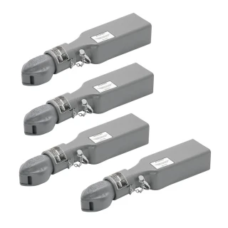 Bulldog 12.5K Collar-Lok Trailer Coupler 2-5/16" Ball 3" Channel Pin Latch