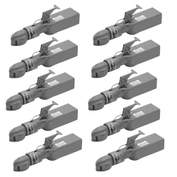 Bulldog 10x 12.5K Collar-Lok Trailer Coupler for 2-5/16" Ball 3" Channel