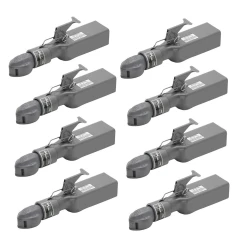 Bulldog 8x 12.5K Collar-Lok Trailer Coupler for 2-5/16" Ball 3" Channel