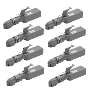 Bulldog 12.5K Collar-Lok 2-5/16" Trailer Coupler for 3" Channel, 8-Pack