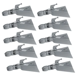 Bulldog 10x 12.5K Collar-Lok A-Frame Trailer Coupler for 2-5/16" Ball