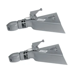 Bulldog 2x 12.5K Collar-Lok A-Frame Trailer Coupler for 2-5/16" Ball