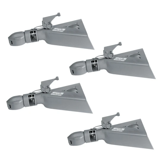 Bulldog 12.5K Collar-Lok A-Frame Trailer Coupler Bundle for 2-5/16" Ball