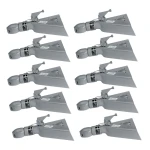 Bulldog 12.5K Collar-Lok A-Frame Trailer Coupler 2-5/16" Ball Bolt-On 8 Pack