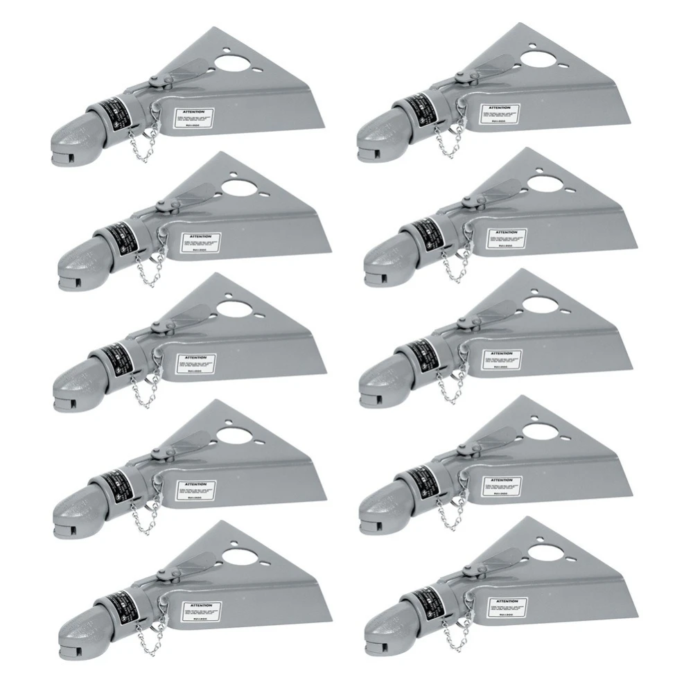 Bulldog 10x 12.5K Collar-Lok A-Frame Trailer Couplers for 2-5/16" Ball
