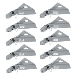 Bulldog 10x 12.5K Collar-Lok A-Frame Trailer Coupler for 2-5/16" Ball