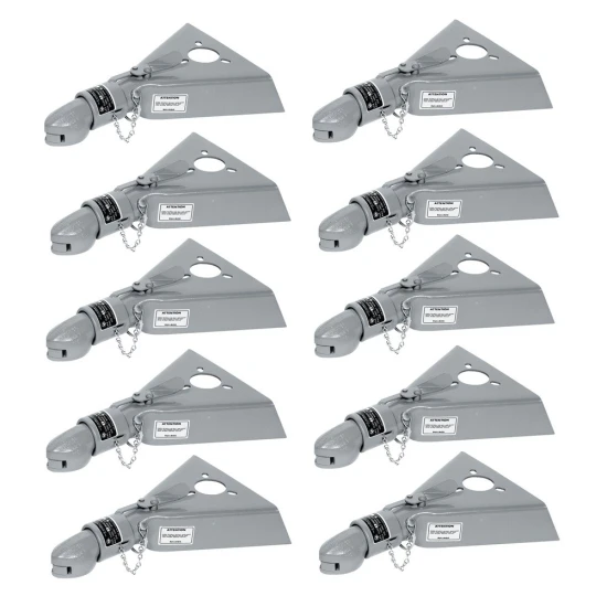 Bulldog 10x 12.5K Collar-Lok A-Frame Trailer Couplers for 2-5/16" Ball