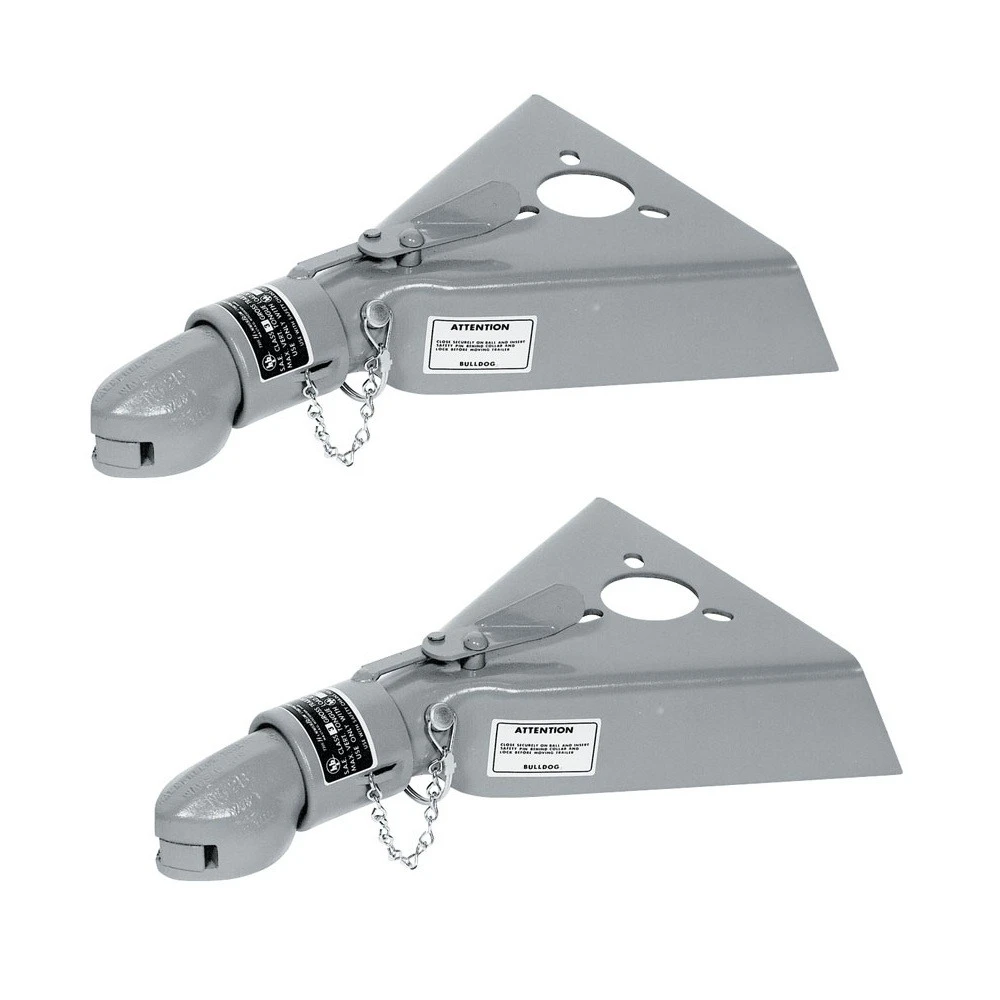 Bulldog 12.5K A-Frame Trailer Coupler 2-5/16" Ball Collar-Lok Bolt-On Heavy Duty