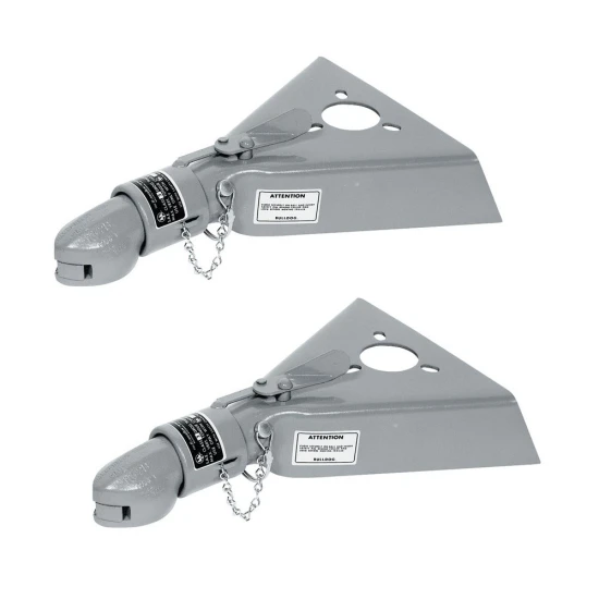Bulldog 12.5K A-Frame Trailer Coupler 2-5/16" Ball Collar-Lok Bolt-On Heavy Duty