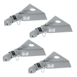 Bulldog 4-Pack 12.5K Collar-Lok A-Frame Trailer Couplers for 2-5/16" Ball Bolt-On