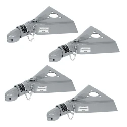 Bulldog 4x 12.5K Collar-Lok A-Frame Trailer Coupler for 2-5/16" Ball
