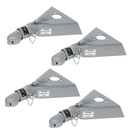 Bulldog 4-Pack 12.5K Collar-Lok A-Frame Trailer Couplers for 2-5/16" Ball Bolt-On