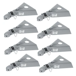 Bulldog 8x 12.5K Collar-Lok A-Frame Trailer Coupler for 2-5/16" Ball