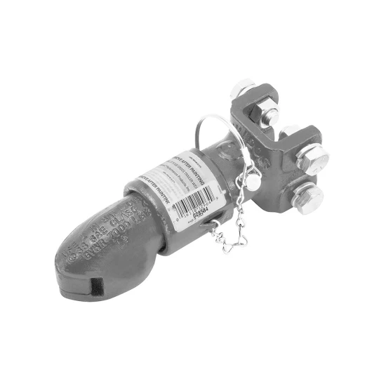Bulldog 7K Collar-Lok Adjustable Channel Trailer Coupler 2" Ball with Pin 8-Pack