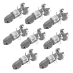 Bulldog 7K Collar-Lok Adjustable Channel Trailer Coupler 2" Ball with Pin 8-Pack