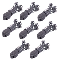 Bulldog 8x 12.5K Collar-Lok Trailer Coupler for 2-5/16" Ball Adjustable Channel w/ Pin