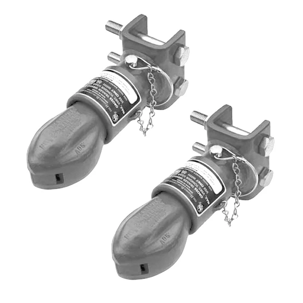 Bulldog 12.5K Collar-Lok Adjustable Channel Trailer Coupler 2-5/16" Ball