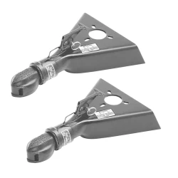 Bulldog 2x 15K Collar-Lok A-Frame Trailer Coupler for 2-5/16" Ball