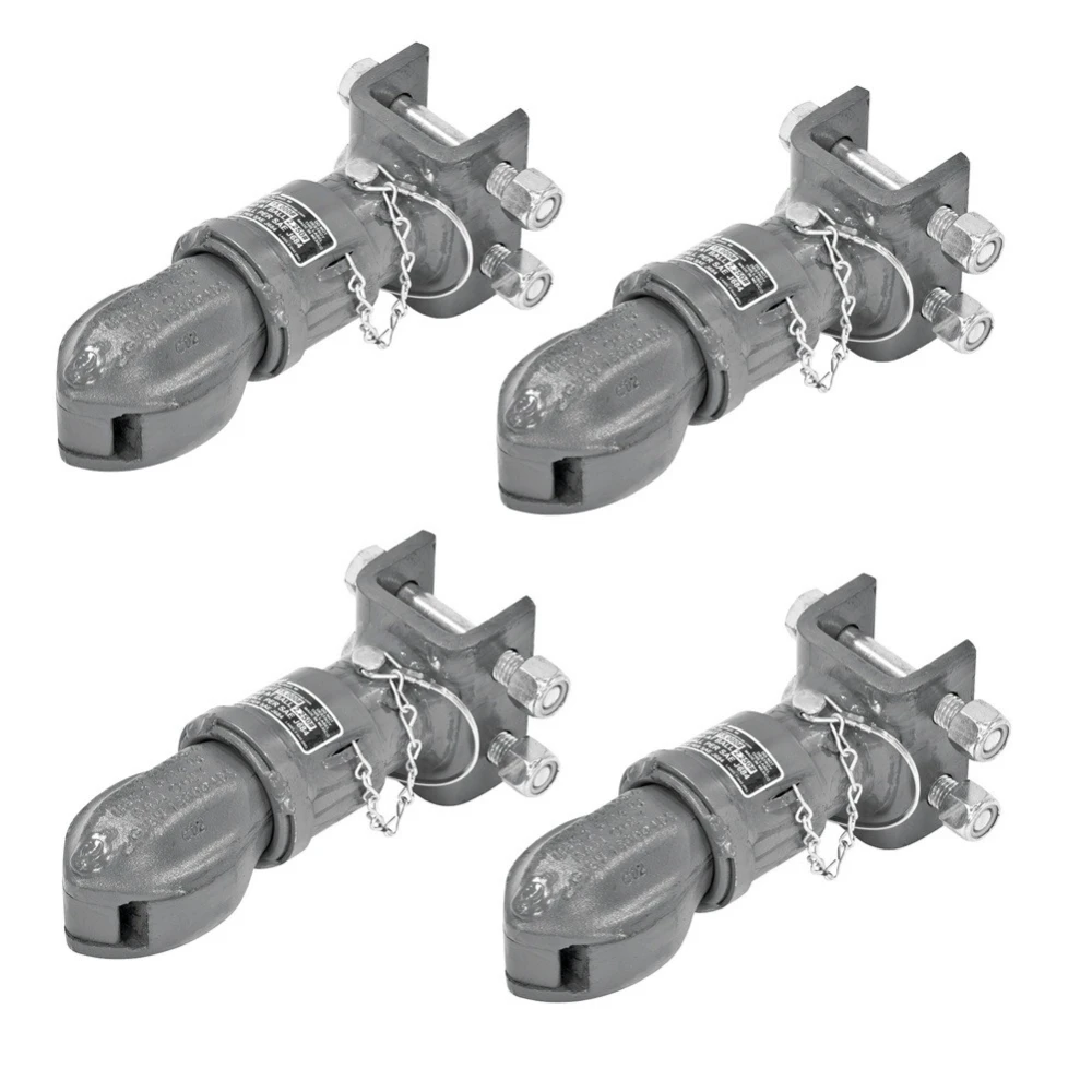 Bulldog 15K Adjustable Channel Trailer Coupler 2-5/16" Ball Collar-Lok with Pin