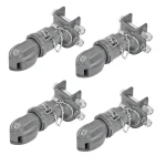 Bulldog 15K Adjustable Channel Trailer Coupler 2-5/16" Ball Collar-Lok with Pin