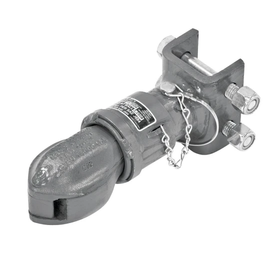 Bulldog 15K Adjustable Channel Trailer Coupler 2-5/16" Ball Collar-Lok with Pin – Heavy Duty Bundle of 10