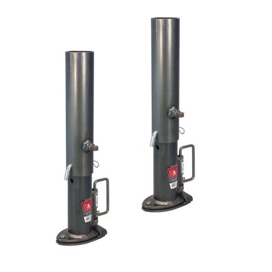 Bulldog 20K Round Gooseneck Trailer Coupler with Outer Sleeve 2-Pack