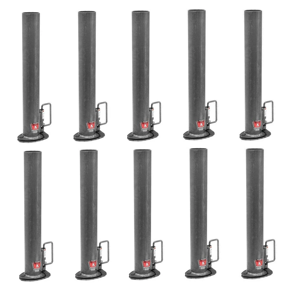 Bulldog 20K Fixed Base Round Gooseneck Trailer Coupler 2-5/16" Hitch Ball 10-Pack
