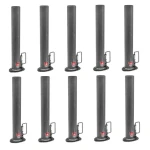 Bulldog 20K Fixed Base Round Gooseneck Trailer Coupler 2-5/16" Hitch Ball 10-Pack