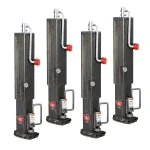Bulldog 30K Square Gooseneck Coupler Adjustable 2-5/16" Ball – 4-Pack
