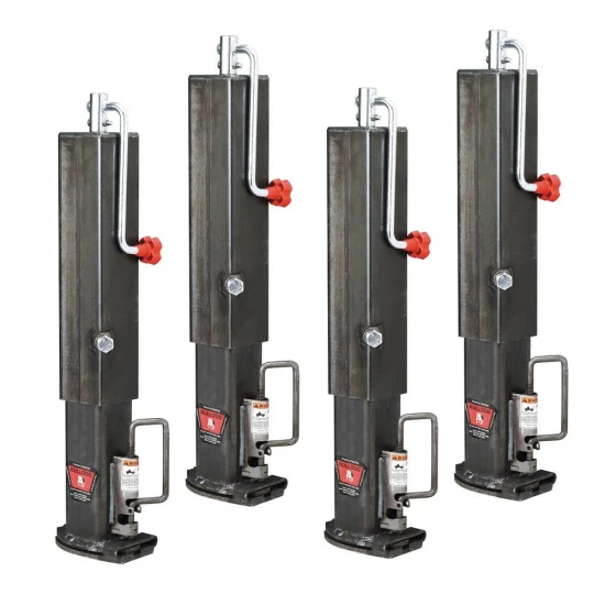 Bulldog 30K Square Gooseneck Coupler Adjustable 2-5/16" Ball – 4-Pack