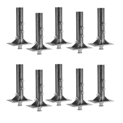 Bulldog 10x 25K Round Gooseneck to 5th Wheel Trailer Coupler Adapter